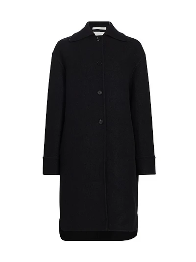 Oversized Double-Faced Wool Coat