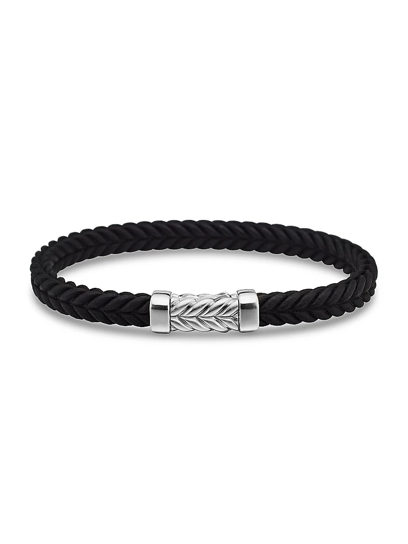 Chevron Rubber Bracelet