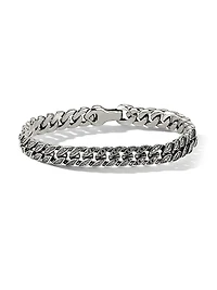 Curb Chain Bracelet Sterling Silver
