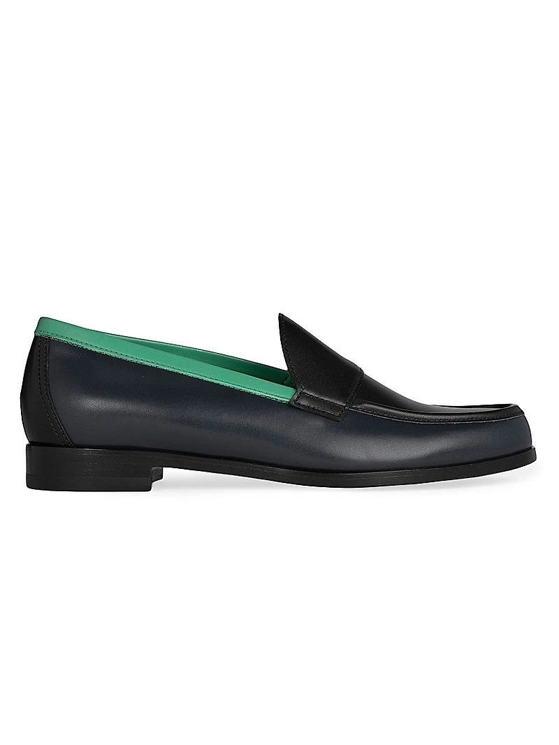 Hardy Colorblocked Leather Loafers