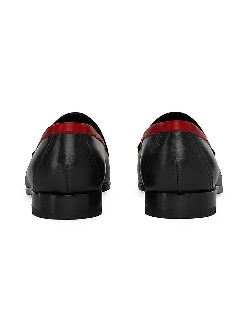 Hardy Colorblocked Leather Loafers