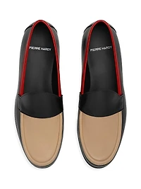 Hardy Colorblocked Leather Loafers