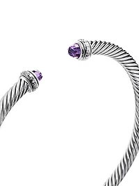Cable Classics Color Bracelet with Pavé Diamonds