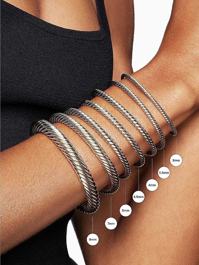 Petite Helena Color Bracelet with 18K Yellow Gold and Pavé Diamonds