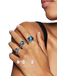 Chatelaine Ring Sterling Silver