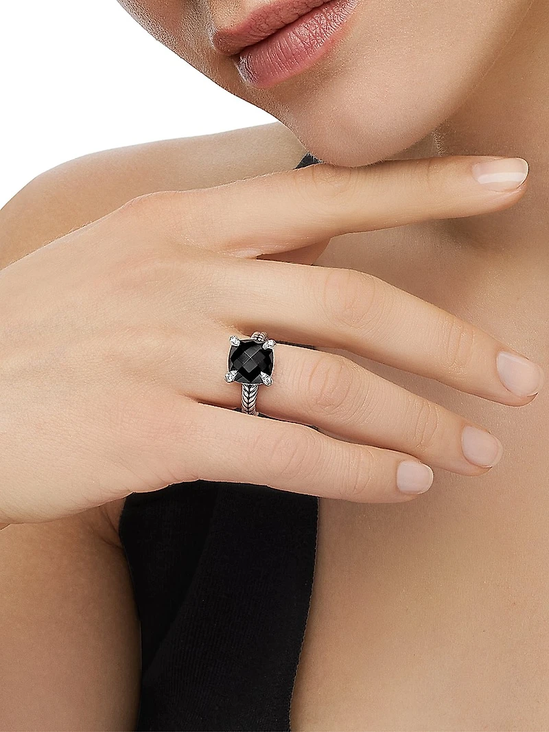 Chatelaine Ring Sterling Silver