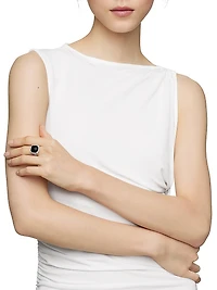 Chatelaine® Pavé Bezel Ring With Diamonds