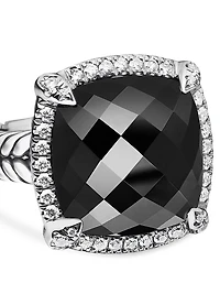 Chatelaine® Pavé Bezel Ring With Diamonds