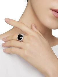 Chatelaine® Pavé Bezel Ring With Diamonds