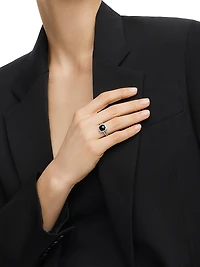 Chatelaine® Pavé Bezel Ring with Diamonds