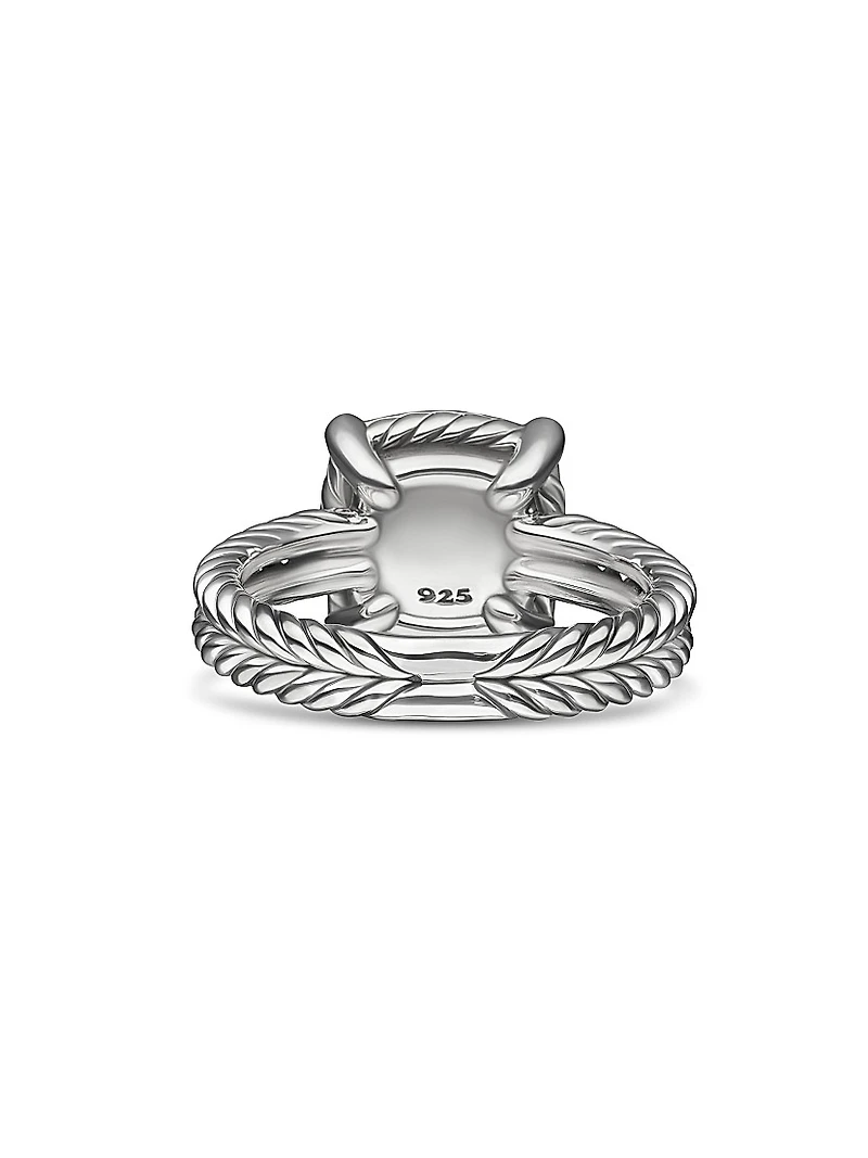 Chatelaine® Pavé Bezel Ring with Diamonds