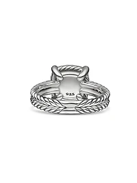 Chatelaine® Pavé Bezel Ring with Diamonds