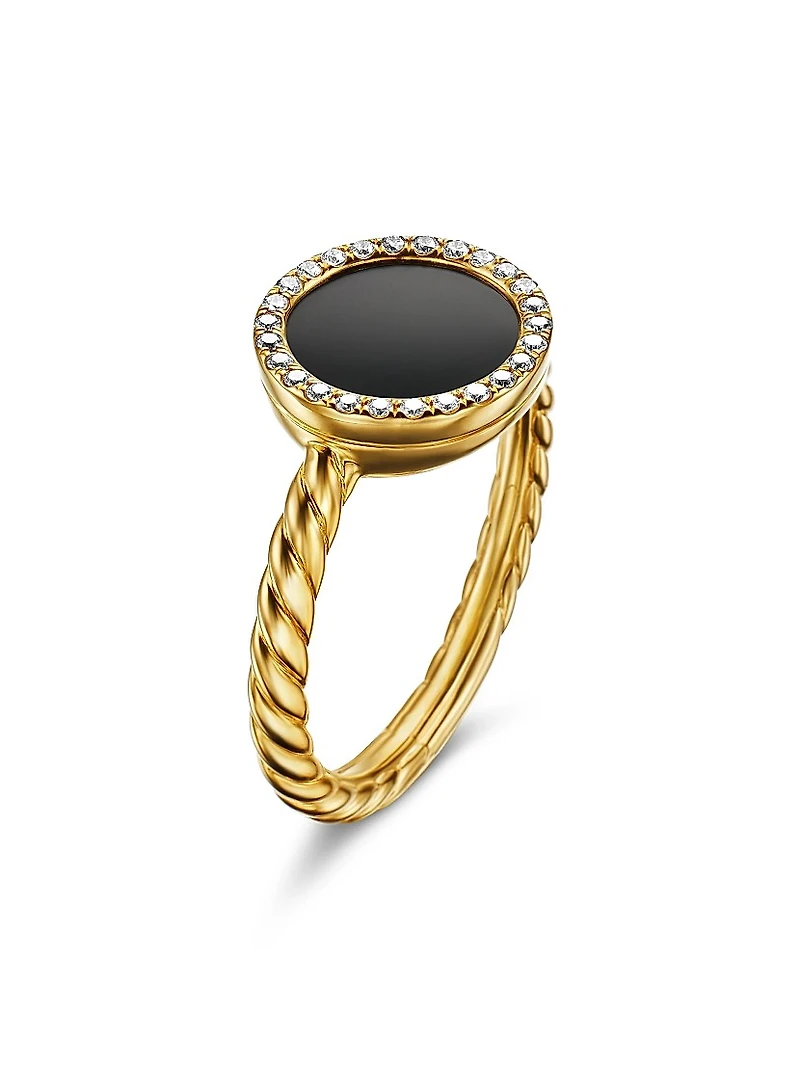 Petite DY Elements 18K Yellow Gold