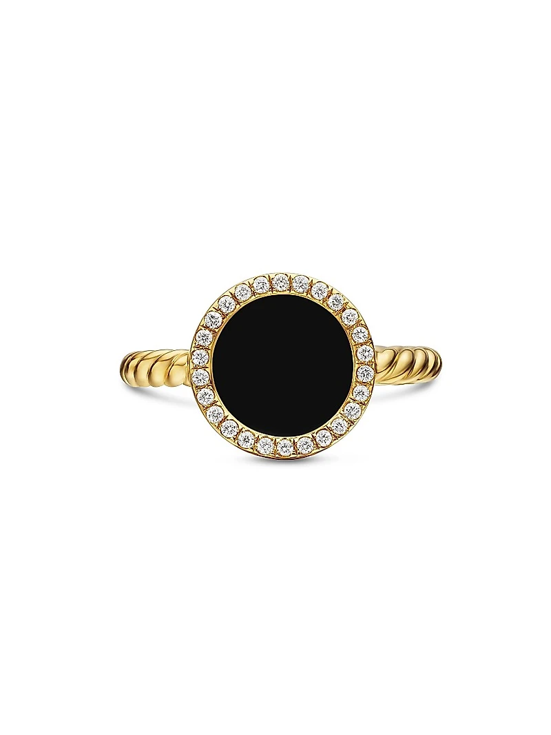 Petite DY Elements 18K Yellow Gold