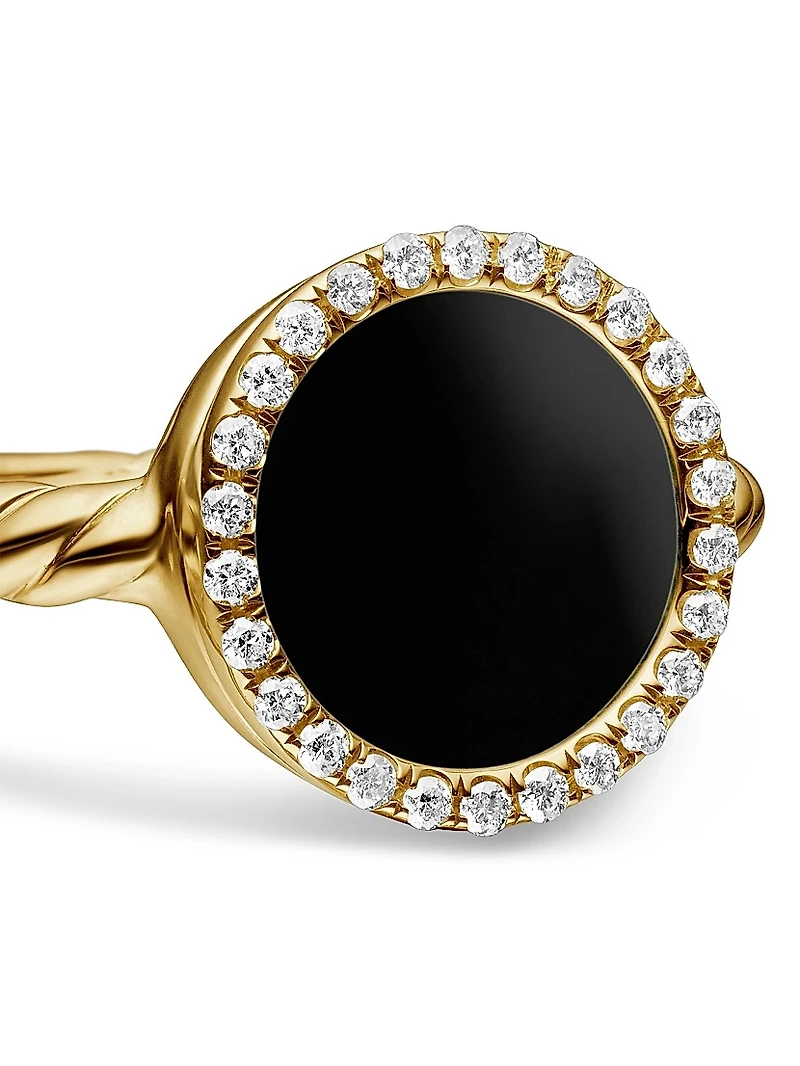 Petite DY Elements 18K Yellow Gold