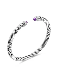 Cable Classics Color Bracelet with Pavé Diamonds