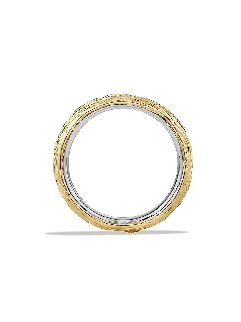 Waves Band Ring Sterling Silver