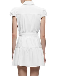 Miranda Belted Denim Minidress