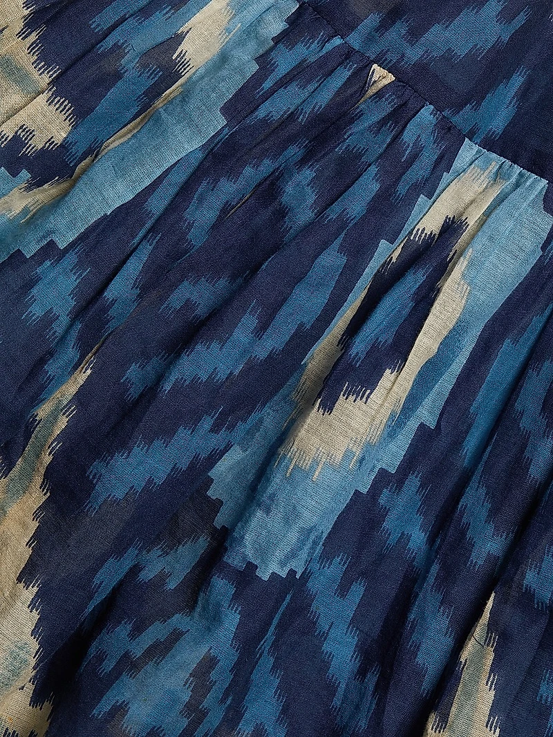 Elise Printed Midi-Dress