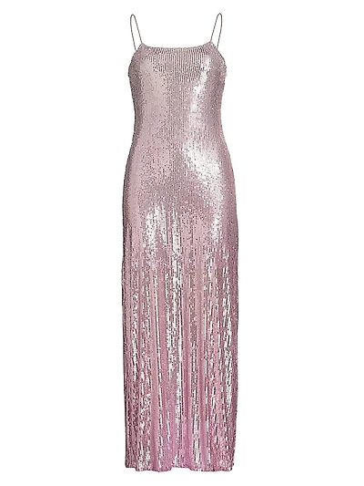 Grand Sequin-Embroidered Gown