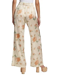 Celestine Wide-Leg Silk Pants
