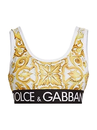 Majolica Logo Sports Bra