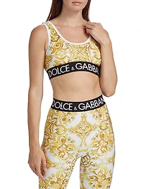 Majolica Logo Sports Bra