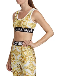 Majolica Logo Sports Bra