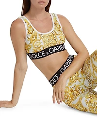 Majolica Logo Sports Bra