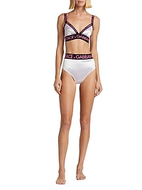 Satin High-Waist Brief