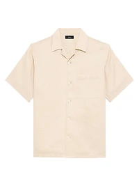 Noll Linen Relaxed Short-Sleeve Shirt