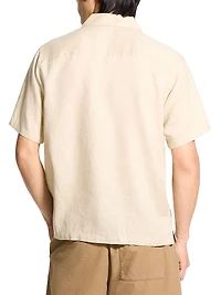 Noll Linen Relaxed Short-Sleeve Shirt