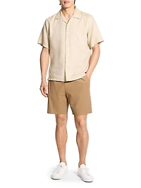 Noll Linen Relaxed Short-Sleeve Shirt
