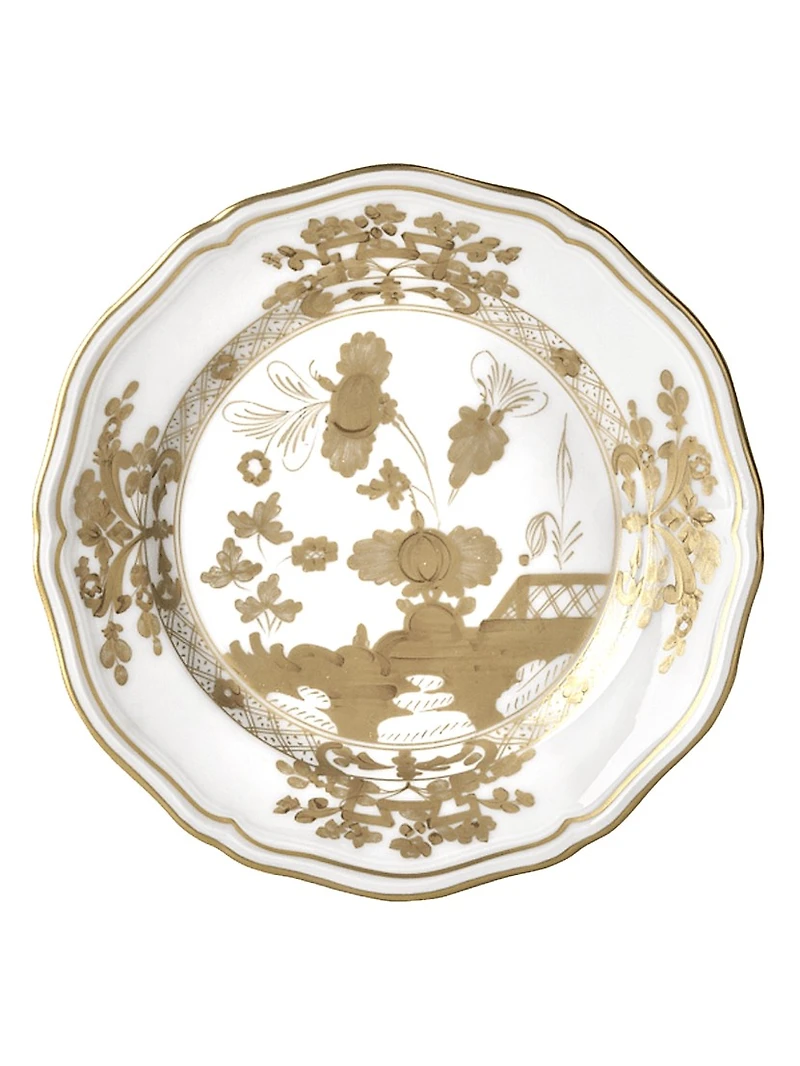 Oriente Italiano Gold-Rimmed Plate Collection