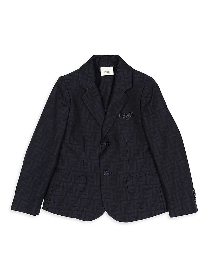 Boy's FF Jacquard Blazer