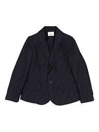 Boy's FF Jacquard Blazer