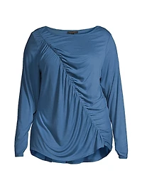 Bell Ruched T-Shirt