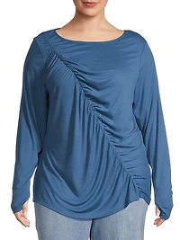 Bell Ruched T-Shirt