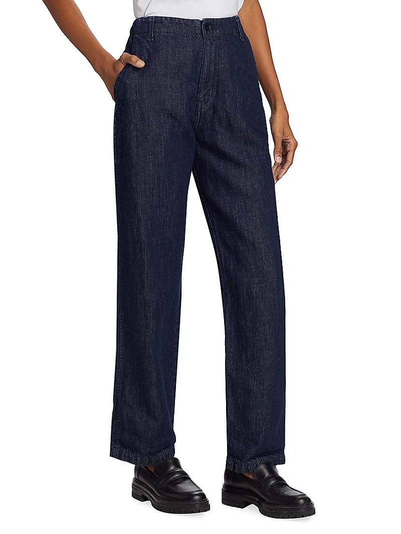 Straight-Leg Chino Pants