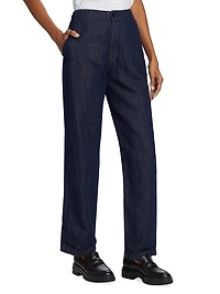 Straight-Leg Chino Pants