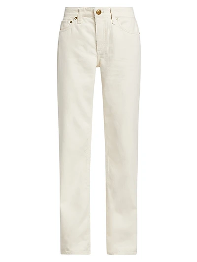 Dre Featherweight Mid-Rise Baggy Jeans