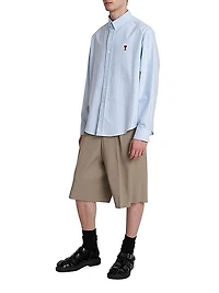 Boxy Ami De Coeur Button-Up Shirt