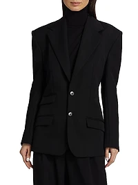 Halm Single-Breasted Jacket