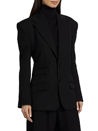 Halm Single-Breasted Jacket