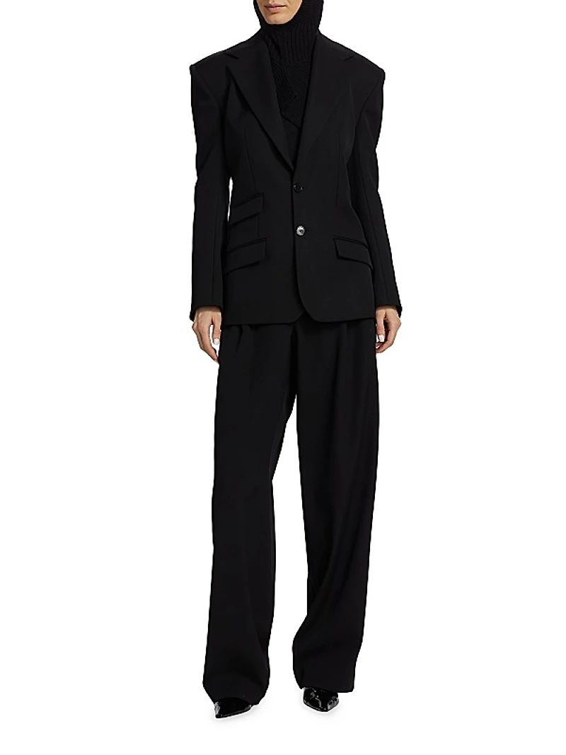 Halm Single-Breasted Jacket