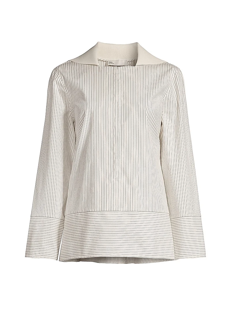 Hook-And-Eye Tunic Top