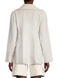 Hook-And-Eye Tunic Top