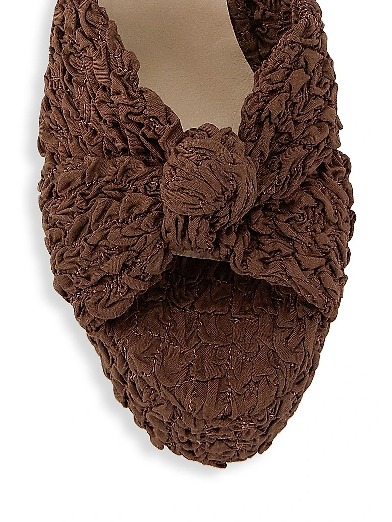 Roz 120MM Knot Platform Sandals