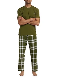 COLLECTION Winter Plaid 2-Piece Sleep Set