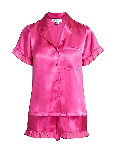 Alice Short Satin Pajamas